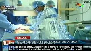 George W. Bush has heart surgery