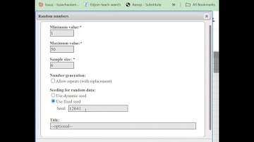 Stat Crunch Simple Random Sample