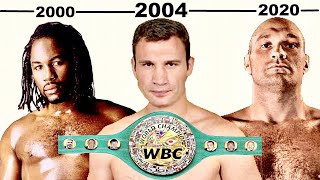 Хронология Всех Чемпионов WBC в Супертяжелом Весе в 21 Веке!