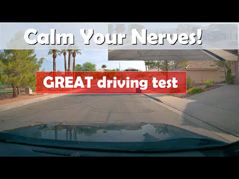 GREAT Driving Test! Calm your nerves and PASS! OFFICIAL EXAM