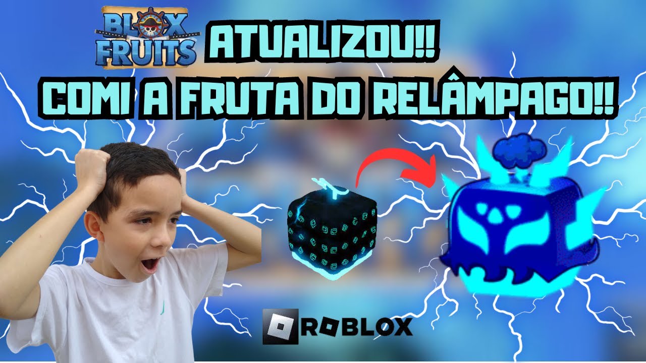 Roblox | Fruta do relâmpago blox fruits (Roblox)