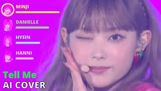 [AI Cover] NewJeans - Tell me (FRNK Remix) (Full Ver.) by Wonder Girls