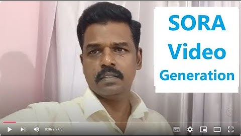 ChatGPT Class 20: Sora Video Generation Tamil - Sasikumar Talks ChatGPT Pro #SasikumarTalks