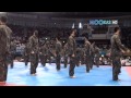 Taekwondo display by the korean army at the 2013 hammadang