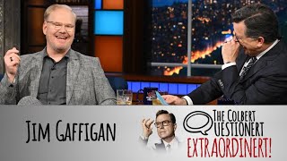 Jim Gaffigan Takes The Colbert Questionert