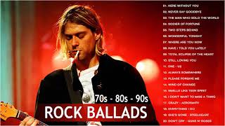 Scorpions, Aerosmith, Bon Jovi, U2, Ledzeppelin - Greatest Hits Slow Rock Ballads 70s, 80s, 90s