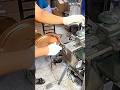 평범한 구리판이 순식간에 명품 쟁반으로 변하는 과정 #worker #process #satisfying #metalart #copperware