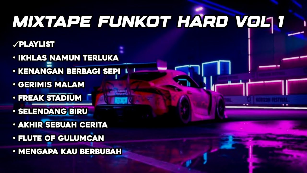 Dj Funkot Hard Vol 1 - Dugem Ikhlas Namun Terluka Mixtape Funkot 2025