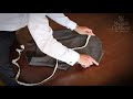 Magnoli Clothiers- How to measure Shoulders from off the Vest
