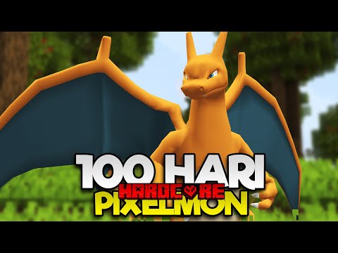 100 Hari Minecraft Hardcore Pixelmon 2.0