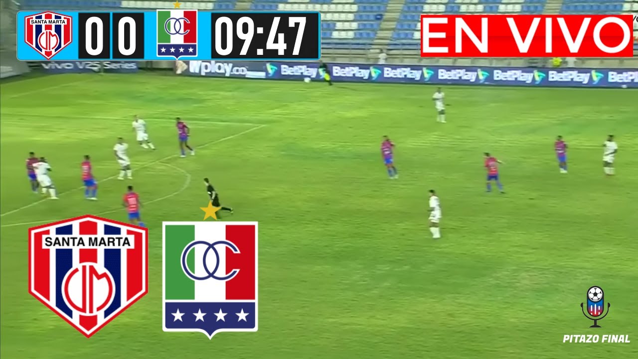 UNION MAGDALENA VS ONCE CALDAS En vivo hoy 🔴 Liga Betplay 2025 Fecha 17 ...