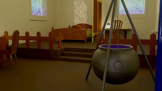 Wenjing (Lucca) Yu, 3d Multimedia  Design project: Alchemist house (2021)