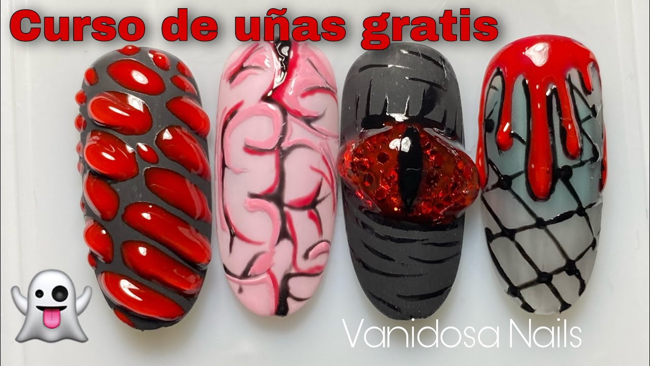 Clase#11 diseño de uñas para hallowen