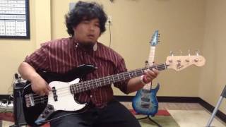 Video thumbnail of "Bass Groove in Am"
