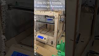 Day 35/365 Printing on Vintage Hardware. UPS ruins plans, continuing on.
