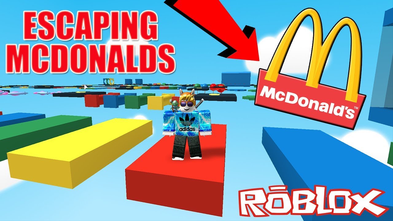 Escaping Mcdonalds Obby Roblox Youtube - roblox mcdonalds obby dantdm