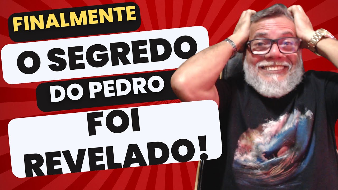 FINALMENTE REVELADO O SEGREDO DO PEDRO COM SUA ESTRATGIA DERIV