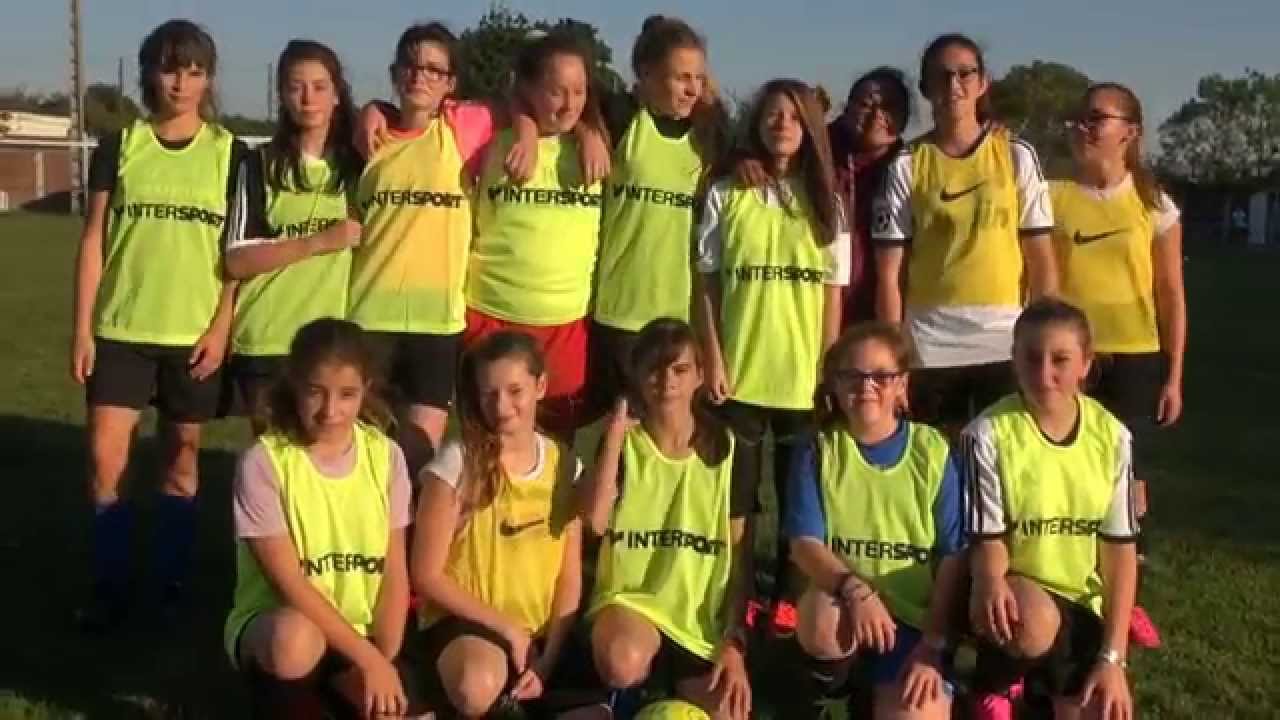 Entraînement des U13 feminines du 30 sept 2015