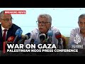 ‘It is Israel’s goal to starve the population’ in Gaza: Palestinian NGOs