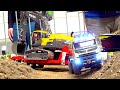 HANDMADE HEAVY HAULAGE RC TRUCK TRANSPORT / MUDDY RC TRACS AND STUCKING RC TRUCKS