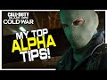 My Top Cold War Alpha Tips! (How to get the Most out of the Alpha)