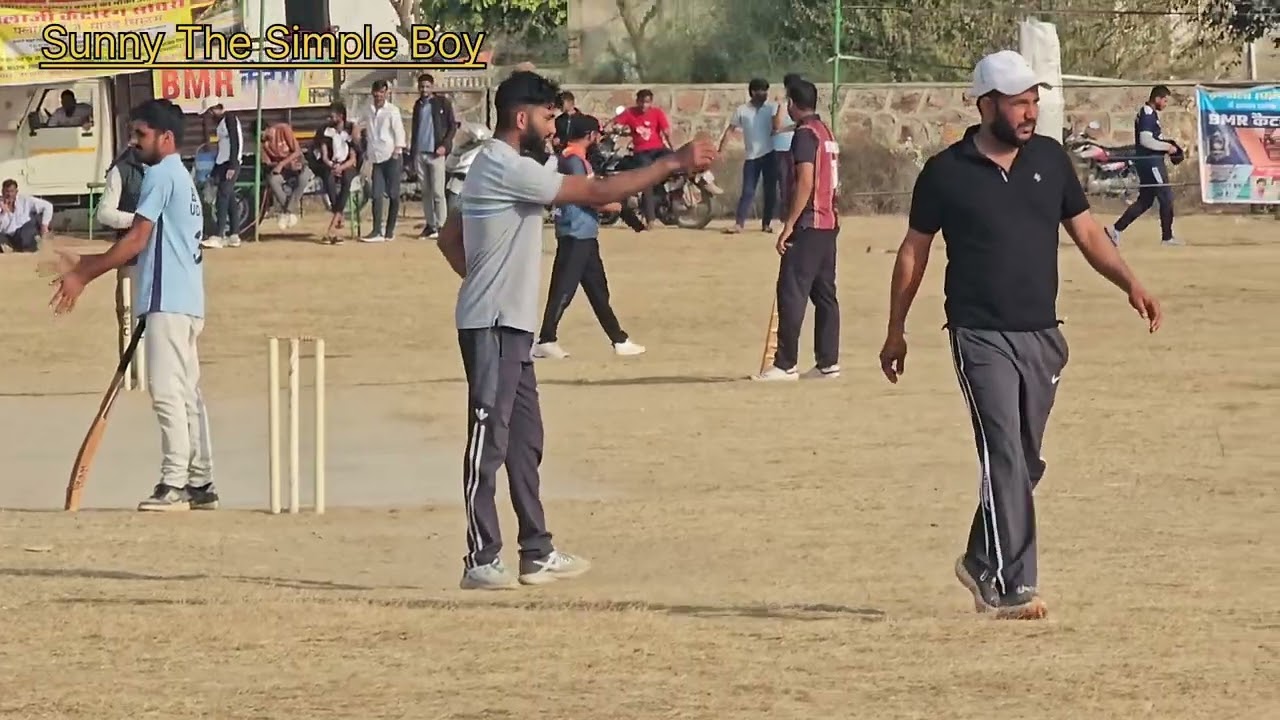 Indali vs patushri cricket match 2nd innings@Sunny The Simple Boy//