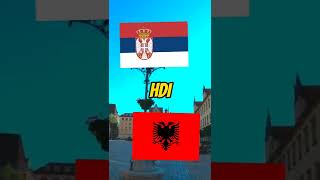 Serbia ?? VS Albania ?? #shorts #short #viral #serbia #albania #russia #trending #youtubeshorts #fyp