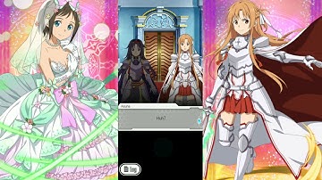 SAO memory defrag [Integrity Knight Lightning Flash] Asuna + Story