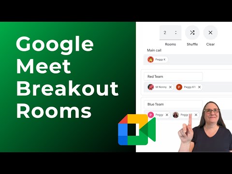Video How to pre-assign Google Meet Breakout Rooms before... - youtube