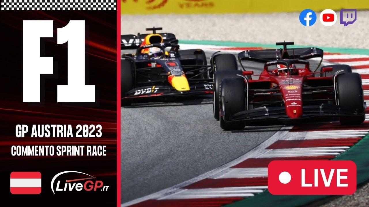F1 GP Austria 2023 - Commento LIVE Sprint Race