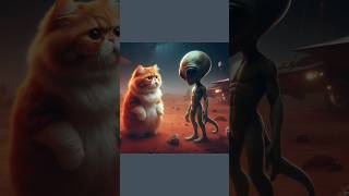 Şişman Sarı Kedi Marsta