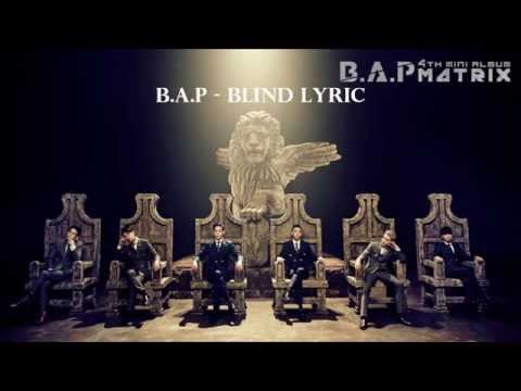 B.A.P - Blind lyrics [Kor/Rom/Eng]