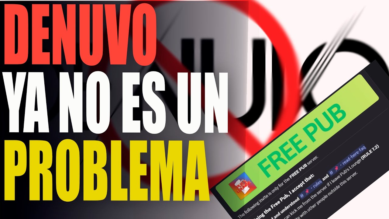 DESBLOQUEA MUCHOS MAS JUEGOS CON  PROTECCION  DENUVO CON ESTE NUEVO SERVIDOR, TOTALMENTE GRATIS