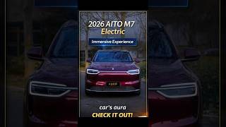 2026 AITO M7 Electric Luxury interior &amp; futuristic exterior revealed #AITOM7 #HuaweiCars #CarReview