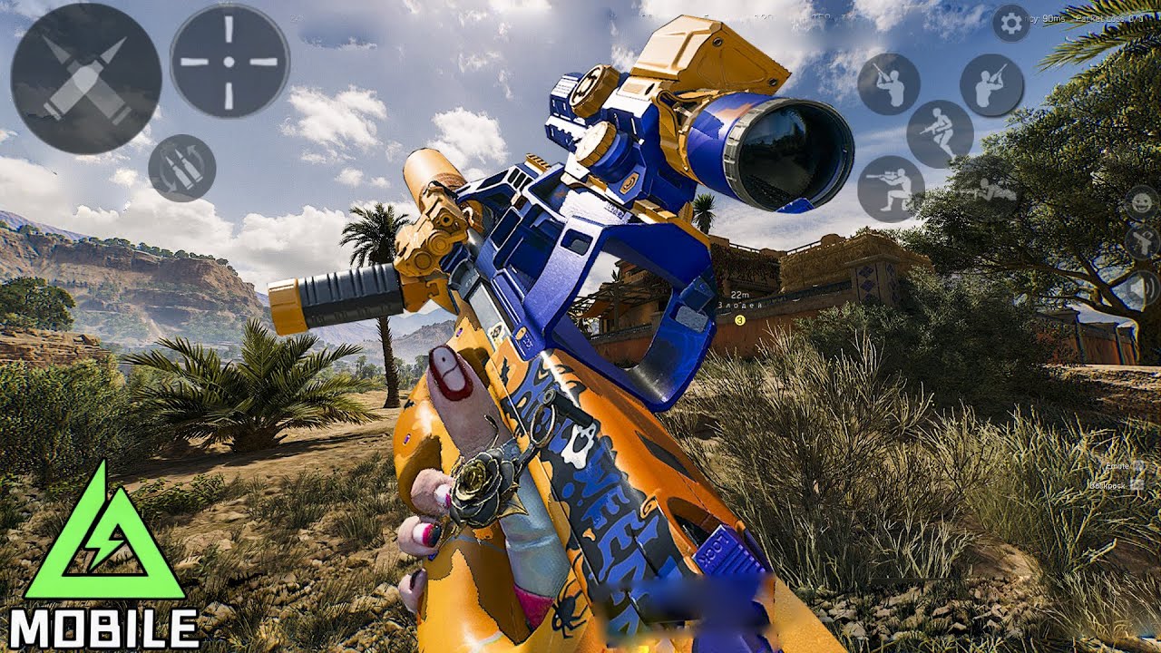 DELTA FORCE MOBILE - SOLO 1V10 (no gear) GAMEPLAY