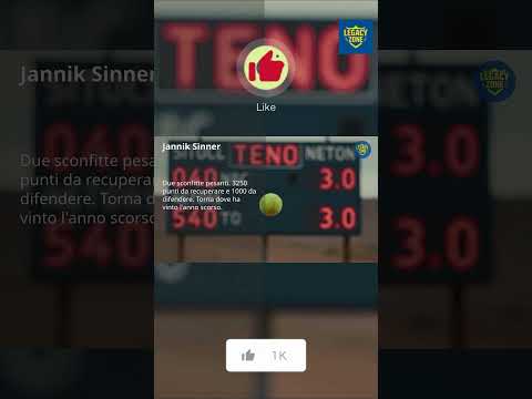 Video La Rivalità Più Bella Del Tennis | Sinner vs Alcaraz Indian Wells