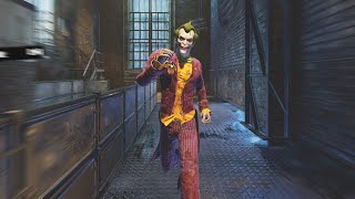 Joker on his way out the Asylum