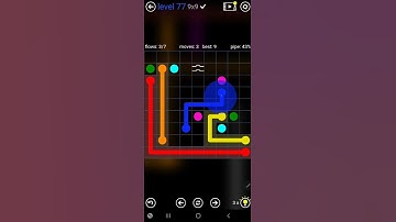 How To Solve Flow Free Bridges 9x9 Mania Pack Level 77 Board Walk Through Solution Walkthrough