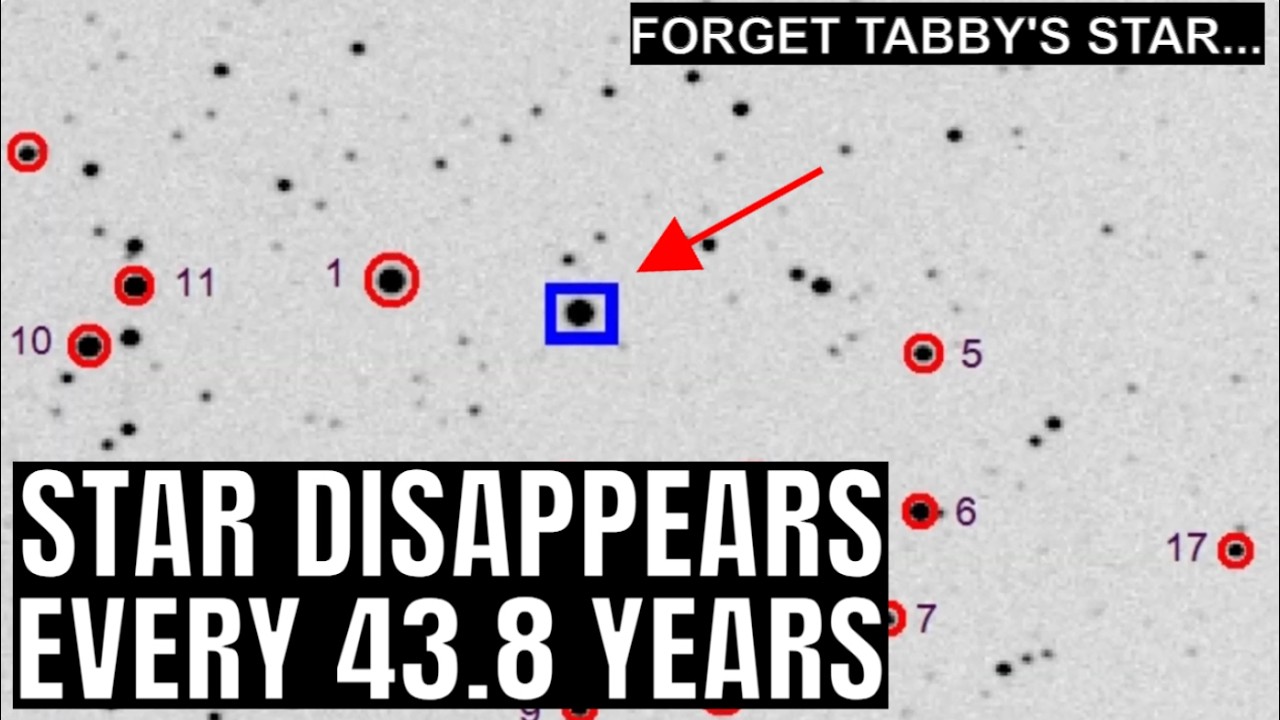 Star that Almost Completely Disappeared Dimming by 97 Percent