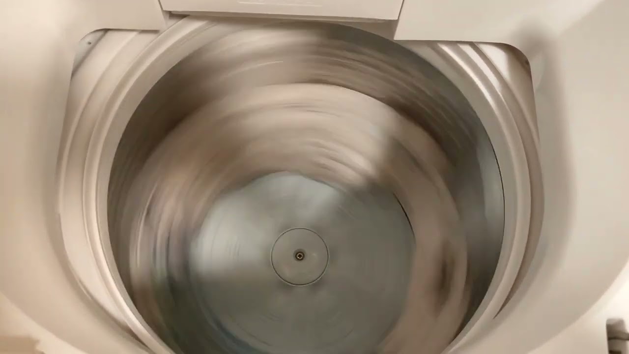 東芝 洗濯機 AW-9DH3 標準コース シャワーすすぎからの脱水