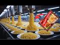 Você não imagina como o MIOJO (Macarrão Instantâneo) é produzido! Processo Industrial Completo