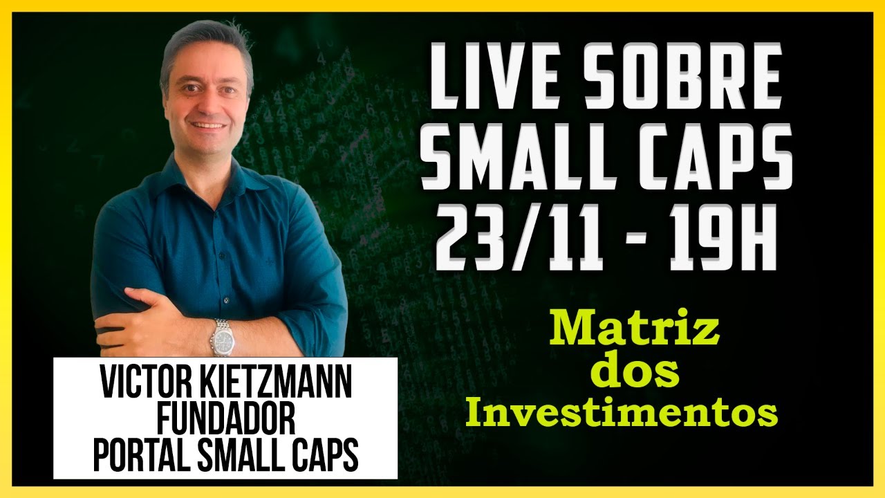 SMALL CAPS de 2023 | Live com Victor Kietzmann, Portal Small Caps