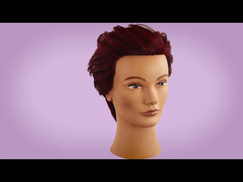 قصة شعر قصيرة خطوة بخطوة كيفية قص الشعر القصير باحترافية قصة بيكسي بالون الاحمر بيكسي تعليم الشعر