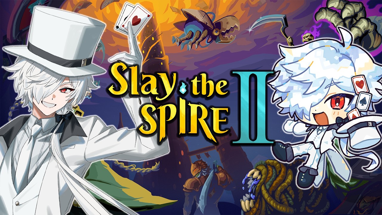 【Slay the Spire2】初見学マスP、スレスパをやってみたい【白夜零兎/Vtuber】