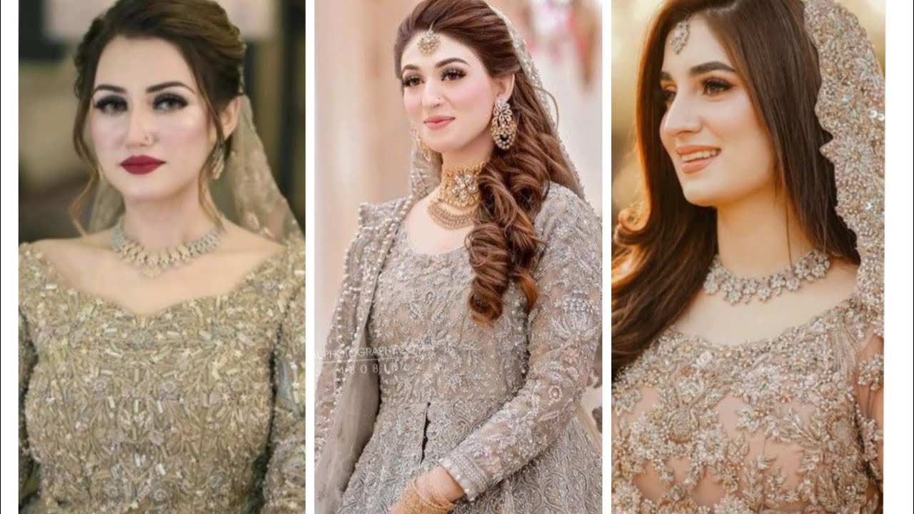 Bridal walima dresses 2023  Pakistani bridal dressesStyle by saba