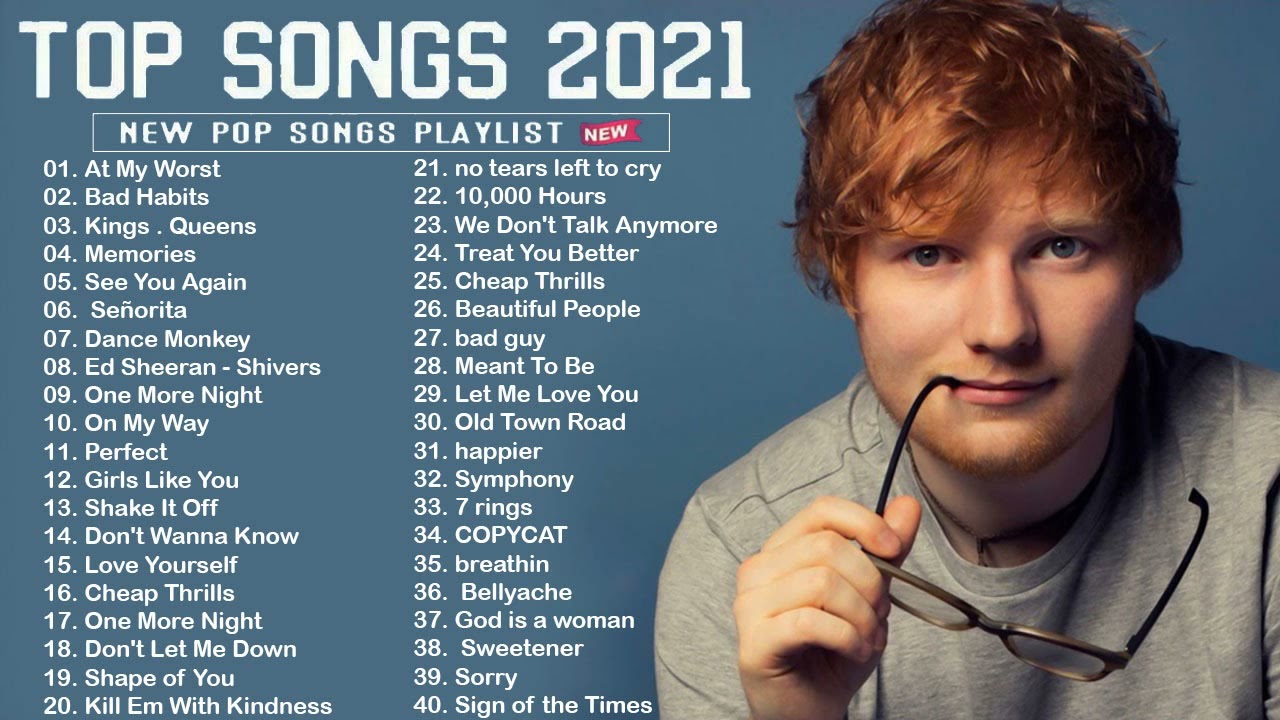 TOP 40 Songs of 2021 2022 / New Pop Song List 2021(Best Hit Music
