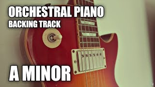Orchestral Piano Backing Track In A Minor chords