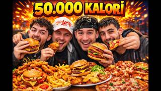 50.000 kalori yeme challange