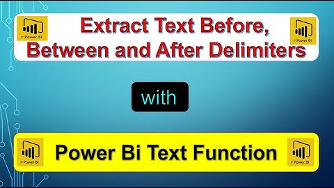 How to Extract Text After, Between and After Delimiters