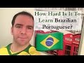 How Hard Is It To Learn Brazilian PORTUGUESE? - Polyglot Gabriel Silva Answers!